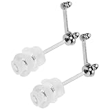 Kichvoe 2 Stück Manueller Pfeffermühlen Schleifkern aus Zinklegierung 67mm...