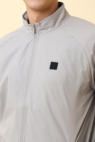 Image of Allen Solly Men's Regular Fit Solid Windcheater Jacket