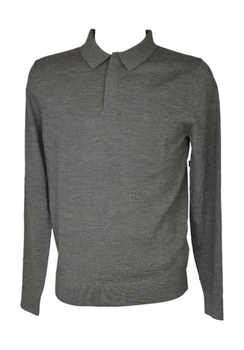Pull Homme CK Calvin Klein pull laine col boutons ZM0ZM02993