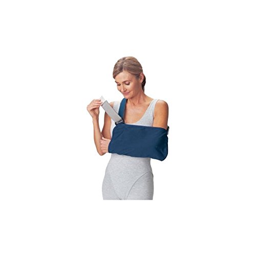 DJO 79-84157 Procare Blue Vogue Arm Sling, Large, 8.5" Height, 17.5" Length