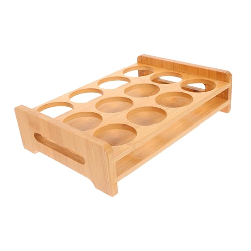 VERDANVERSE Portabicchieri Shot in Bamboo Supporto Organizzatore Per Bicchieri Whisky Liquore e Bicchierini Tumbler Ripiano Salvaspazio Per Feste e Bar