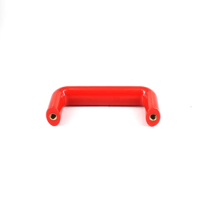 Insulation Machinery Handle 90/160/240/320mm Hole Pitch U Type Cabinet Handle Red Equipment Handle - (Size: 240mm Hole Pitch)