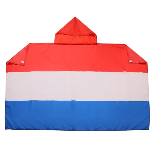 AZ FLAG Drapeau Pays-Bas 150x90 cm - Cape Drapeau Hollandais - Néerlandais 100% Polyester Avec Manches Intégrées - Body Flag 80g
