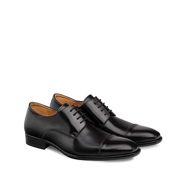 Mezlan Republic - Mens Luxury Dress Shoes - European Calfskin with Hand Finishes - Handcrafted in Spain - Medium Width - Image 4