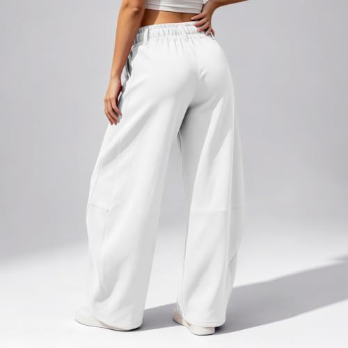 Black Barrel Pants Women High Waisted Business Casual Dress Work Pants - image 3
