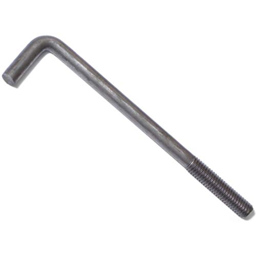 014973147402 Galvanized Anchor Bolts, Gray 1/2-13 x 14 Piece-25