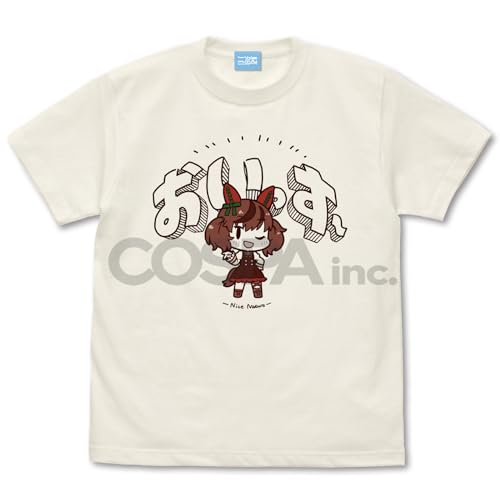 【公式】二次元コスパ ウマ娘 プリティーダービー ナイスネイチャのおいっすー Tシャツ VANILLA WHITE Lサイズ 【公式】二次元コスパ ウマ娘 プリティーダービー ナイスネイチャのおいっすー Tシャツ VANILLA WHITE Lサイズ