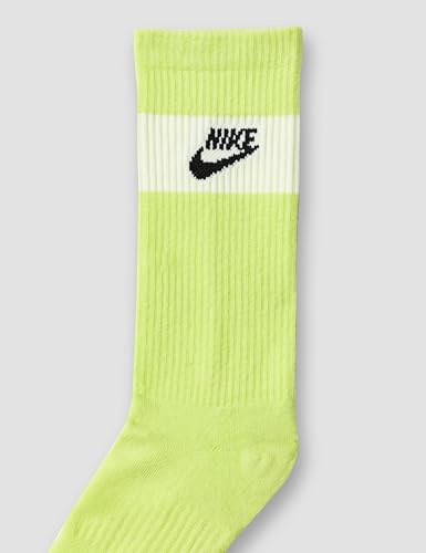 Image of Nike Unisex Kids' Everyday Cushioned Crew Socks (6-Pack) | Boys and Girls