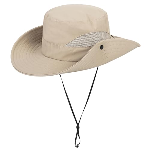 Kids-Bucket-Summer-Sun-Hat Wide-Brim Outdoor Fishing Beach UV-Protection Cap（7-14 Years2