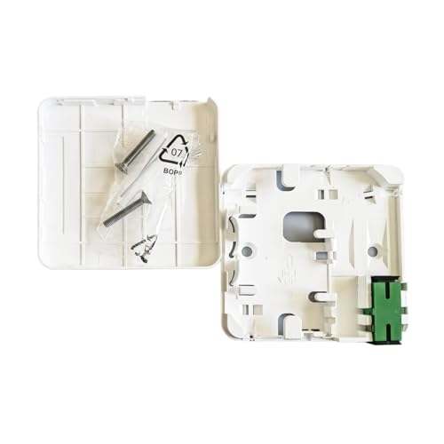 Boîtier raccordement fibre optique SC type 86 support mural adaptateur pigtail vert
