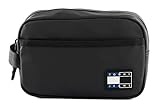 TOMMY HILFIGER TJM Collegiate Check Washbag Black