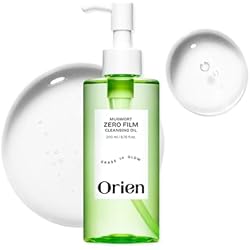 Orien Mugwort Zero Film Cleansing Oil 6.76 fl.oz. 200ml ㅣDaily Makeup Blackhead Removal No pore clogging Korean skincare double cleansing
