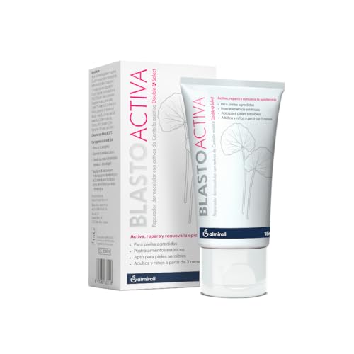 Blastoactiva, Crema Reparadora con Centella Asiática, Cicatriza, Restaura y Protege la Piel Sensible o Agredida, Calma Irritación y Enrojecimiento, Ideal Post-Tratamiento, Post-Depilación, 150ml