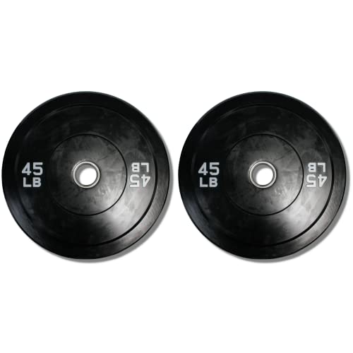 Ader Olympic Solid Rubber Bumper Plates 45lbs (Sold in Pair)