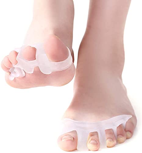 足指サポーター 外反母趾サポーター 足指セパレーター フットネイルに最適 足指ストレッチ 2個セット 男性用 女性用 O.M.C TOKYO