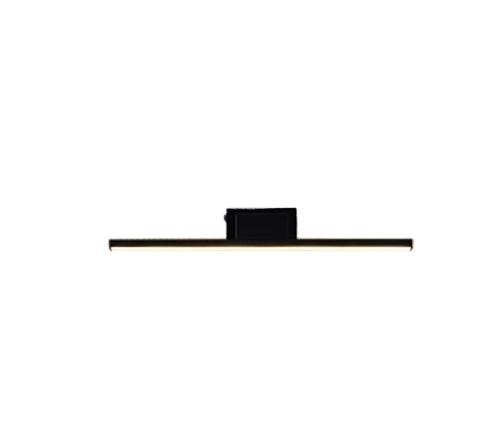 CUDTAPI LED Rechargeable Wall Lamp Mirror Lamp, Magnetic Attraction With Battery USB Wall Light For Bedroom Night Lighting Corridor(5500-7000K,Nero)