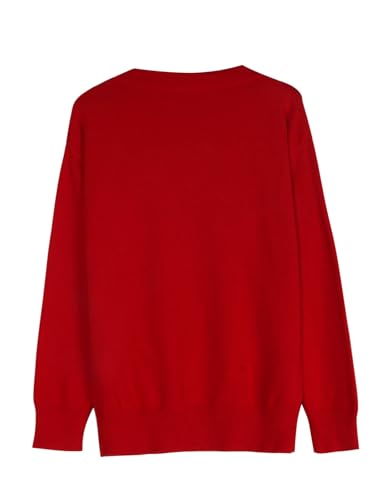 Image of Women's Lightweight Thin Knit Sweater USA American Flag Pullover Sweaters