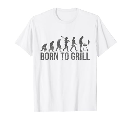 Born To Grill Barbecue Pitmaster Grill Estivo Outdoor BBQ Maglietta