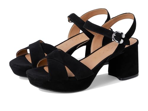 Sandales à talons Cosmos Aerosoles en daim noir pointure 43 pour femme