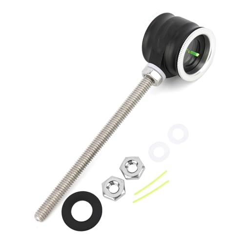 Archery Recurve Bow Sight Head 1.0 Optical Fiber Pin Aiming Point Aluminum Sight Suitable for Recurve Bow Hunting Shooting