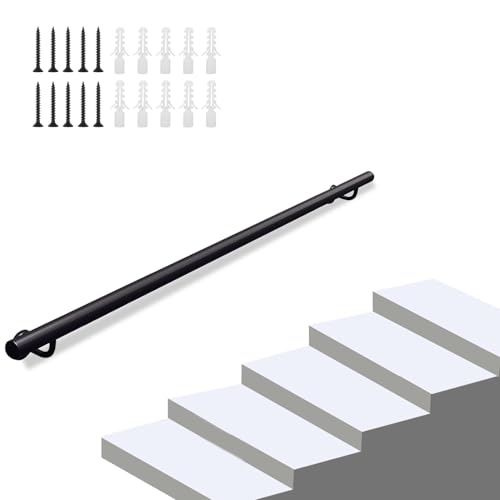 Rampe d'escalier antidérapante en métal pour sécuriser les marches