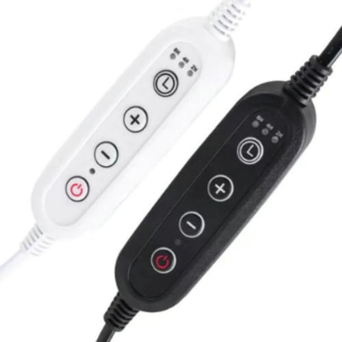 Aplique de pared LED regulable con interruptor inteligente y cabezal giratorio (Blanco, 2 uds) 5