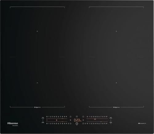 Hisense HI6442BSCWF, Induction hob, Black
