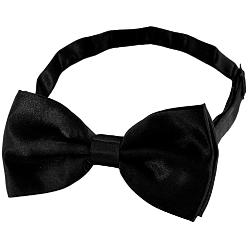 DonDon Nœud papillon avec crochet noir - déjà lié et réglable - Image 4