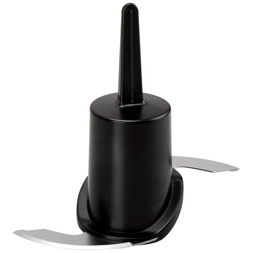 DLC-2ACBN Chopping Blade Fits Cuisinart Mini Prep Plus DLC-2A, Food Processor Blade Compatible with Cuisinart Food Processor Replacement Parts (Black)