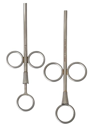 Dental Implant Synus Lift Bone Grafting Syringe 5mm & 6mm (Set of 2 Pcs) German Stainless Oral Dental Handpiece