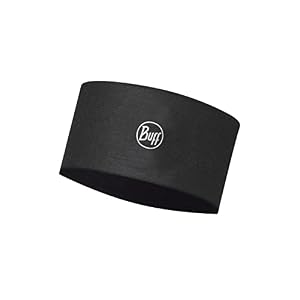 Buff CoolNet UVWide Stirnband Schwarz