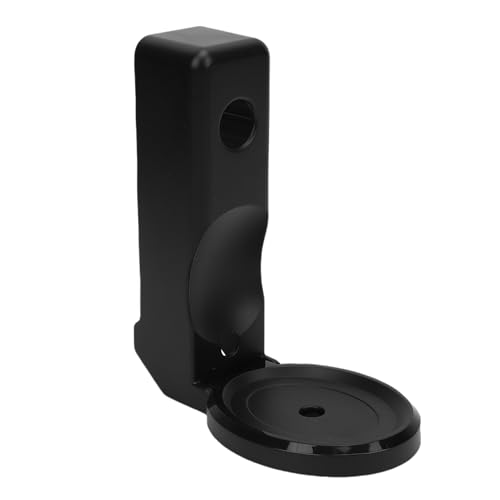 Cocoarm Support Mural pour Haut-Parleur avec Prise, Support Mural pour Echo Spot 2024 sans Perçage, de Prise avec Gestion des Câbles pour Salle de Bain, Cuisine, Salon, Chambre (Black)