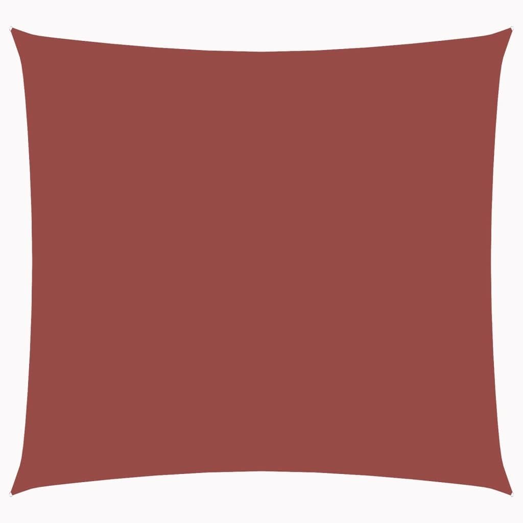 Voile d'ombrage carrée 4x4 m de haute qualité en tissu Oxford imperméabilisé