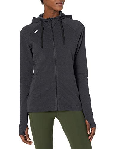 ASICS Women's Team Everyday Jacket, Graphite, Large