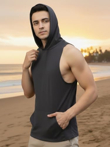Image of Rigo Stylish Cotton Printed Vest for Men | Round Neck,Regular Fit, Sleeveless T-Shirt Vest for Men | Casual Innerwear Sando for Men & Boys - Perfect for Workouts Gym, Vacations, and Beaches
