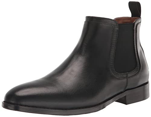 Bottine Chelsea homme pour un style urbain chic en cuir noir Duke