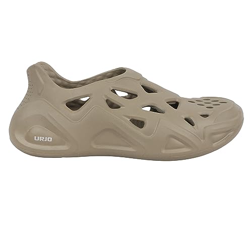 Image of URJO EZY Men's Clogs /Sandals with Adjustable Back Strap Ultra Soft & Flexibility Anti Skid Comfortable Waterproof Daily Mules Clogs /Sandals for Men