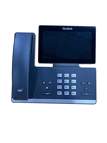 Yealink T58W PRO with Blue Tooth Handset 16 Lines. 7-Inch Color Touch Screen Display. Dual USB Ports, Dual-Port Gigabit Ethernet, PoE, Power Adapter Not Included (SIP-T58W PRO) (Renewed)