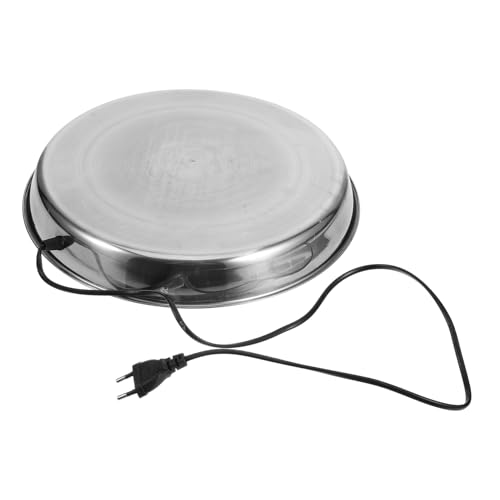 Base chauffante abreuvoir volaille thermostat acier Toyvian hiver