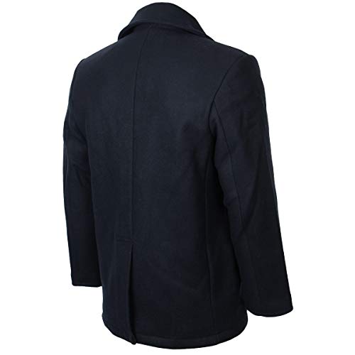 Mil-Tec US Navy Pea Coat (Dark Blue, 47-48 inch)2