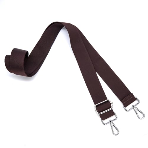Image of S&loyoe Thickened Solid Color Purse Straps Replacement Crossbody Bag Strap Adjustable Wide Guitar Straps for Handbags 1.5inch
