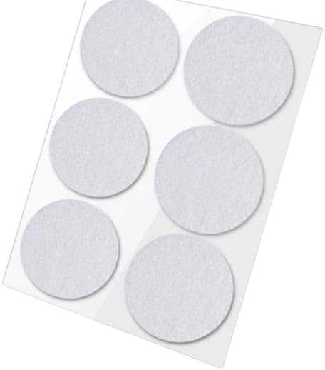 North Spore 2" Adhesive 100% Recycled Monotub Filters (1 Sheet, 6 Filters) | Mushroom Growing Supplies