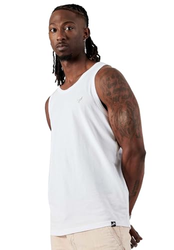 Kaporal Herren Smash T-Shirt, weiß, S