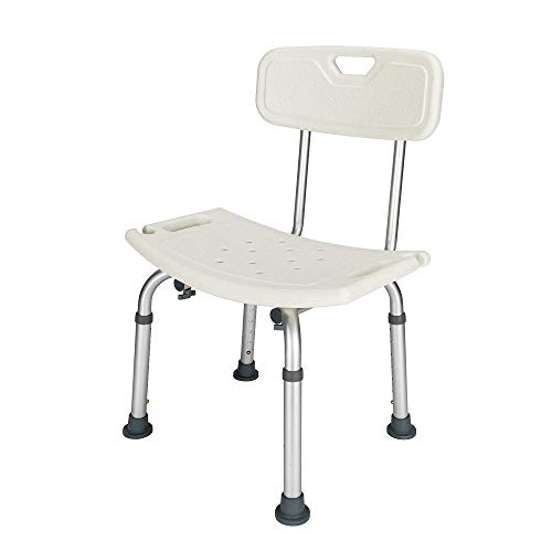 Mefeir 450LBS Capacity Medical-Grade Shower Chair with Upgraded Features