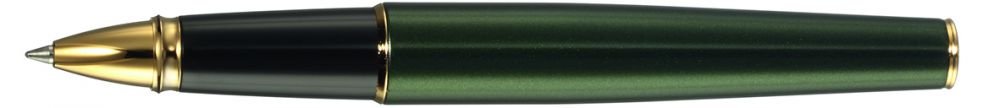 Diplomat Excellence A2 - Recambio de bolígrafo de punta redonda, color verde dorado