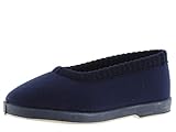  victoria Plano WAMBA Zapatilla Kora Terciopelo 200226-WOMEN para Mujer Marino 40