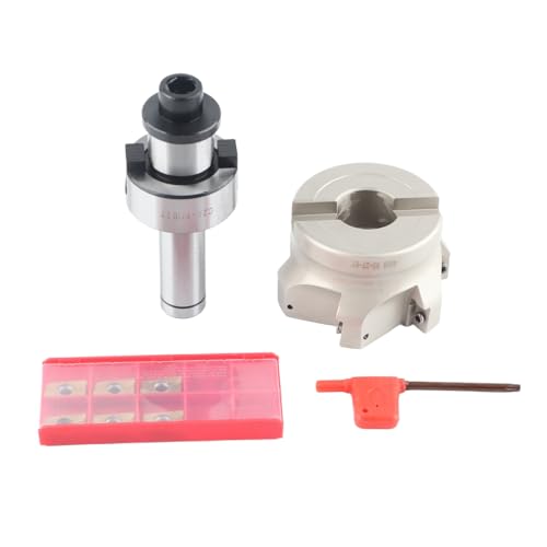 Fräser mit Schaft, Bohrfutterhalter, Fräszange, Pavillon, mit Fräseinsätzen, Schlüssel für Metall aus Edelstahl (6 Einsätze)