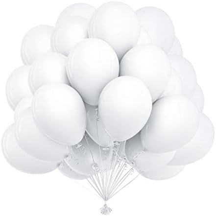 OWill Blue Balloons,50 pcs 10 Inch Blue Balloons, Blue Balloons Latex Balloons for Wedding, Birthday,Party Decorations