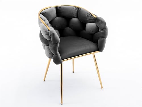 Sillón Plegable Velvet Azul miniatura 1