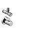 Produktbild hansgrohe Eckventil mit Abdeckung, Chrom